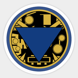 Zeo Three OhBlue Sticker